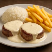 FILÉ AO MOLHO DE NATA