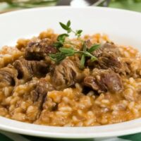 RISOTO DE FILÉ MIGNON (1 PESSOA)